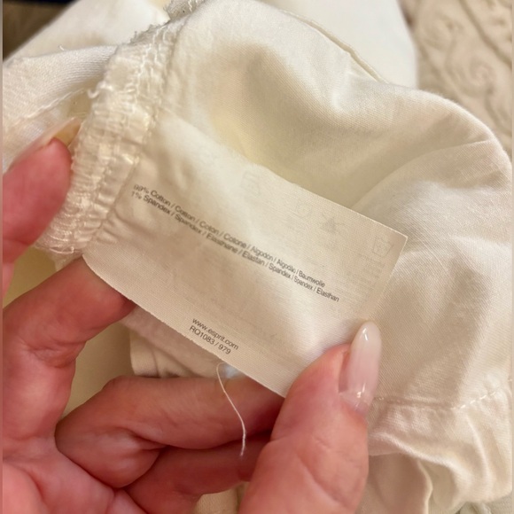 ESPRIT Cream Casual Jean Trousers - Picture 8 of 10